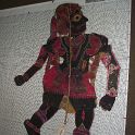 TF003286-1a Asien Indien,Figur,Leder,Fritz Fey,2010