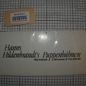TF003507-1 Europa,Zubehör,Plastik-Holz,Hanns Hildebrandt an Fritz Fey,2010