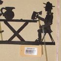 TF008265-1 Europa Deutschland,Figur-Silhouette,Pappe,Hede Reidelbach an Fritz Fey,2010
