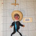 TF019489-1 Amerika Mexico,Figur,Plastik-Textil,Fritz Fey,2010